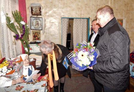 Ксения Анатольевна Новикова отметила своё 90-летие